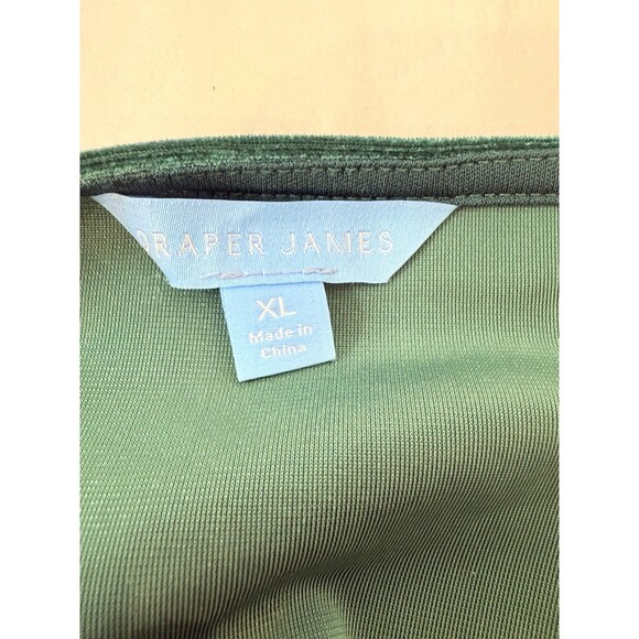 NEW Draper James Green Velvet Wrap Dress Size XL Short  Sleeve - Picture 15 of 15